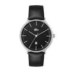 Lacoste Analogue Multifunction Quartz Watch for Men with Black Strap Made from Apple Peel - 2011199