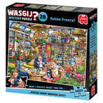 Wasgij? Mystery #28 - Feline Frenzy! 1000 Bitar