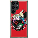 ERT Group Coque de téléphone Portable pour Samsung S23 Ultra Original et sous Licence Officielle DC Motif Harley Quinn 002 Parfaitement adapté à la Forme du téléphone Portable, Coque en TPU