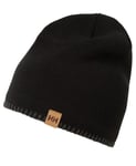 HELLY HANSEN MOUNTAIN BEANIE FLEECE LINED, Svart, STD