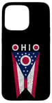 Coque pour iPhone 15 Pro Max State of Ohio Burgee Flag -- The Buckeye State