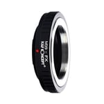 K&F Concept M39 to FX Lens Mount Adapter Manual for M39/L39 Screw Mount SLR Lens and Compatible with Fujifilm Fuji X Mount Mirrorless Cameras