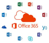 Microsoft Office 365 - 1 An - 5 Postes - Licence Officielle