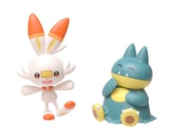 Battle Figurset - Munchlax & Scorbunny 5 cm