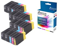 PREMIUM CARTOUCHE - 20 Cartouche compatible pour CANON 1500XL Noir (x8) + Cyan (x4) + Magenta (x4) + Jaune (x4) Canon Maxify MB 2000 Series MB 2050 M