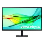 - Samsung - Samsung ViewFinity S6 S32D600UAU - S60UD-serien - LED-skärm - USB - 32" - 2560 x 1440 QHD 100 Hz - IPS - 350 cd/m² -