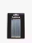 Habico Hot Melt Glue Sticks For Glue Gun, 7mm x 10cm, Pack of  6, Clear