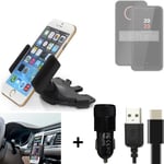 support rádio pour Volla Phone X23 + CHARGEUR titulaire Autoradio Smartphone un