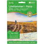 Lillehammer - Rena 1:50 000