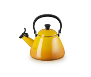 Le Creuset Kone Stove-Top Kettle Nectar with Whistle, Suitable for All Hob Types