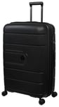 IT Luggage Eco Friendly 8 Wheel Large Case- Black