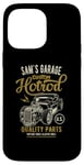 Coque pour iPhone 14 Pro Max Sam's Hotrod Garage Voiture Classique Sam