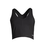 Sharp Back Sport Top, Black