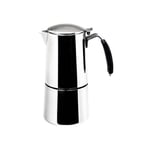 Ilsa 92N060ICC Machine Du Café Cafetière Moka Inox 18/10 Pointure 6 Tasses