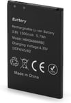 Batterie Li-ion rechargeable 1500 mAh 3,8 V compatible avec Huawei WiFi Routeur mobile Hotspot WLAN E5572 E5573 E5573S E5575 E5576 E5776 E7553 Vodafone R216 HB434666RBC.[G1374]