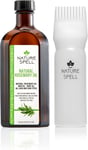 Nature Spell Rosemary Oil For Hair With Hair Precision Oil Applicator Bottle Com