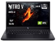 Acer Nitro V ANV15-41-R3CP, Ordinateur Portable Gaming 15.6'' Full HD IPS 144Hz, (AMD Ryzen 5 7535HS, NVIDIA GeForce RTX 4060, RAM 16 Go, 512 Go SSD, Windows 11) PC Portable Gaming, Couleur Noir