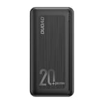 Dudao K12PQ+ powerbank 20000mAh 20Watt svart