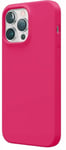 Silikoneetui til iPhone 15, pink