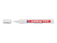 Edding 750 Paint - Markering - Permanent - Vit - Pigmentbläck - 2-4 Mm