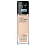 Maybelline Fit Me Matte + Poreless Foundation - 115 Ivory