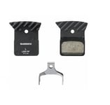 Shimano L05A-RF Disc brake Pads and spring with Cooling Fins - alloy Backed