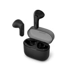 PHILIPS TAT2139BK/00 True Wireless In Ear Bluetooth Headphones - Small buds. Great value Natural sound. Dynamic bass, Pocket-sized charging case, Clear calls - Black