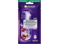 Garnier_Pro-Retinol Ampoule Sheet Mask Utjämnande Ampull I En Tygmask Med Pro-Retinol 19G