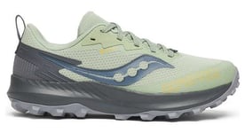 Chaussures trail saucony peregrine 14 gtx vert gris femme