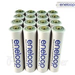 16 X Panasonic ENELOOP AAA Piles 800mAh Rechargeable Accu NI-MH HR03 Téléphones