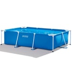 Kit Piscine hors sol tubulaire INTEX - Metal Frame - 300 x 200 x 75 cm - Rectangulaire (Livrée avec pompe et cartouche) - 28275FS