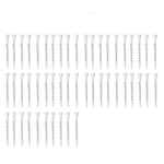 50Pcs Professional  83Mm White  Wood Tees Accessories  Training Aids V9N94895