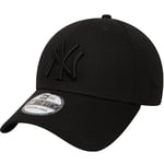 New Era 9THIRTY New York NY Yankees Classic MLB Fitted Baseball Cap Hat - Svart