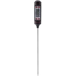 Kkmoon - Thermomètre grand écran tp101, qualité alimentaire, type sonde électronique, stylo de mesure de la température, noir, expédié sans batterie