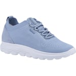 Geox D Spherica a Leather Women's Light Sky Trainers