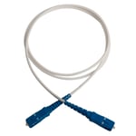 Fiberkabel SC/PC-SC/PC, Hvit, 0,3m