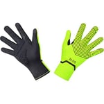 GOREWEAR C3 GORE-TEX INFINIUM™ Stretch Mid Gloves, Neon Yellow/Black, 10