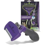 Brosse Furminator M/L pour chat a poils long de plus de 4.5 kg