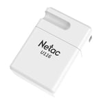 Netac 32GB Ultra Mini USB 3.0 Gen1 Memory Pen, U116, Cap, Lanyard Hole