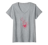 Disney The Little Mermaid Sebastian Sketch V-Neck T-Shirt