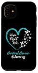 iPhone 11 Hope Fight Win Cervical Cancer Awareness Case