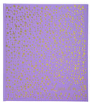 Exacompta - Réf. 387E - 1 Livre d'or tendance Plum' - Format carré 21x19 cm - En simili-cuir avec marquage titre doré "Livre d'or" et tranche or - 140 pages blanches unies - Coloris : violet