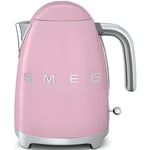 Bouilloire SMEG 1.7L 360° Années 50 - Rose KLF03PKEU