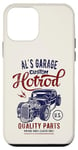 Coque pour iPhone 12 mini Al's Hotrod Garage Classic Car Custom Al Design