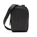 Zink Étui Souple pour Appareil Photo et Sac pour imprimante à Impression instantanée avec Poche pour Papier Photo, Fermeture à glissière et bandoulière bandoulière - Noir