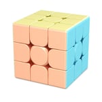 Moyu-Cube magique sans autocollant,casse-tête professionnel,cube de vitesse,jouets pour étudiants,3x3x3 - Type 3x3 Macaron