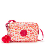 Kipling Medium Crossbody Bag ABANU M in LATIN CHEETAH SS2024 RRP £93