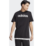 Adidas Adidas Essentials Single Jersey Linear Embroidered Logo Tee Urheilu BLACK