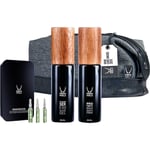 Ebenholz skincare Hårvård Ansiktsvård Set med ansiktsvård Cleanser Fresh Gel 90 ml + Protect Balm Anti Stress 90 ml + Regenerator Ampoules 7 x 2 ml + Toilet Bag 1 Stk. (1.570,00 kr / 1 st.)