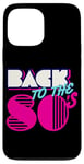 Coque pour iPhone 13 Pro Max Cool Back to 80's, vintage rétro 80's Outfit Graphic Design